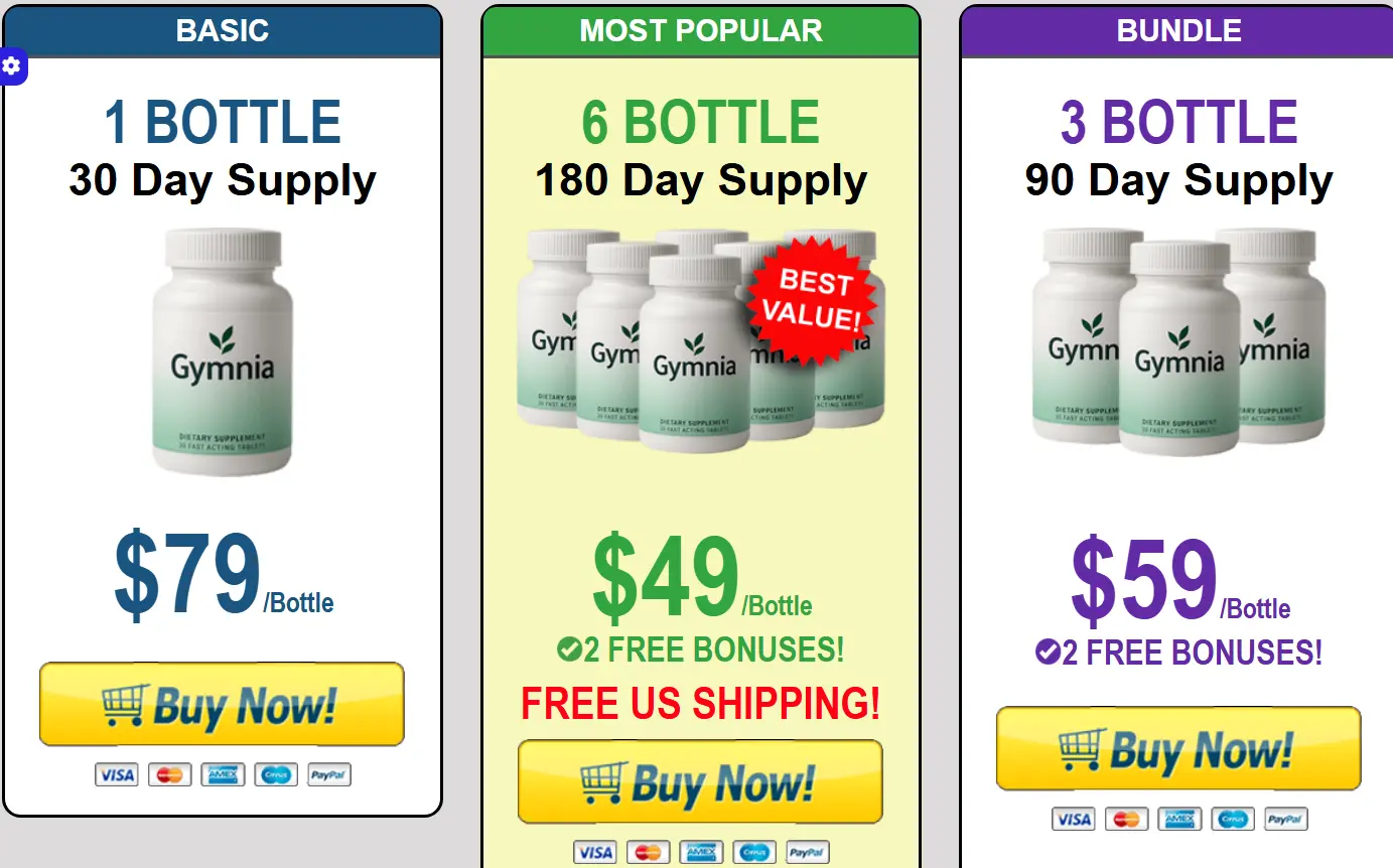 gymnia order now